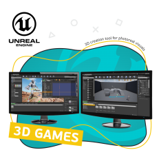 Unreal Engine 4. Игровой движок - КИБЕРшкола программирования для детей, компьютерные курсы для школьников, начинающих и подростков - KIBERone г. Тимашёвск