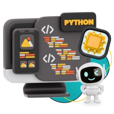 Мой первый сайт с мозгами: Python + AI - КИБЕРшкола программирования для детей, компьютерные курсы для школьников, начинающих и подростков - KIBERone г. Тимашёвск