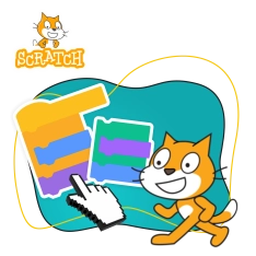Scratch. Продвинутый уровень – создаём игры, как маленькие разработчики! - КИБЕРшкола программирования для детей, компьютерные курсы для школьников, начинающих и подростков - KIBERone г. Тимашёвск