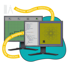 Исполнители чертежник и черепашка - КИБЕРшкола программирования для детей, компьютерные курсы для школьников, начинающих и подростков - KIBERone г. Тимашёвск