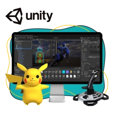 Мир игр на Unity 2D на популярном движке + AI-помощники - КИБЕРшкола программирования для детей, компьютерные курсы для школьников, начинающих и подростков - KIBERone г. Тимашёвск