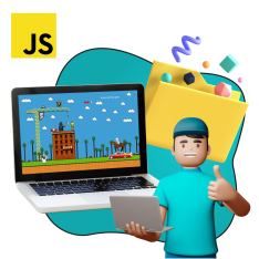 Программирование на JavaScript. Учимся создавать игры! - КИБЕРшкола программирования для детей, компьютерные курсы для школьников, начинающих и подростков - KIBERone г. Тимашёвск